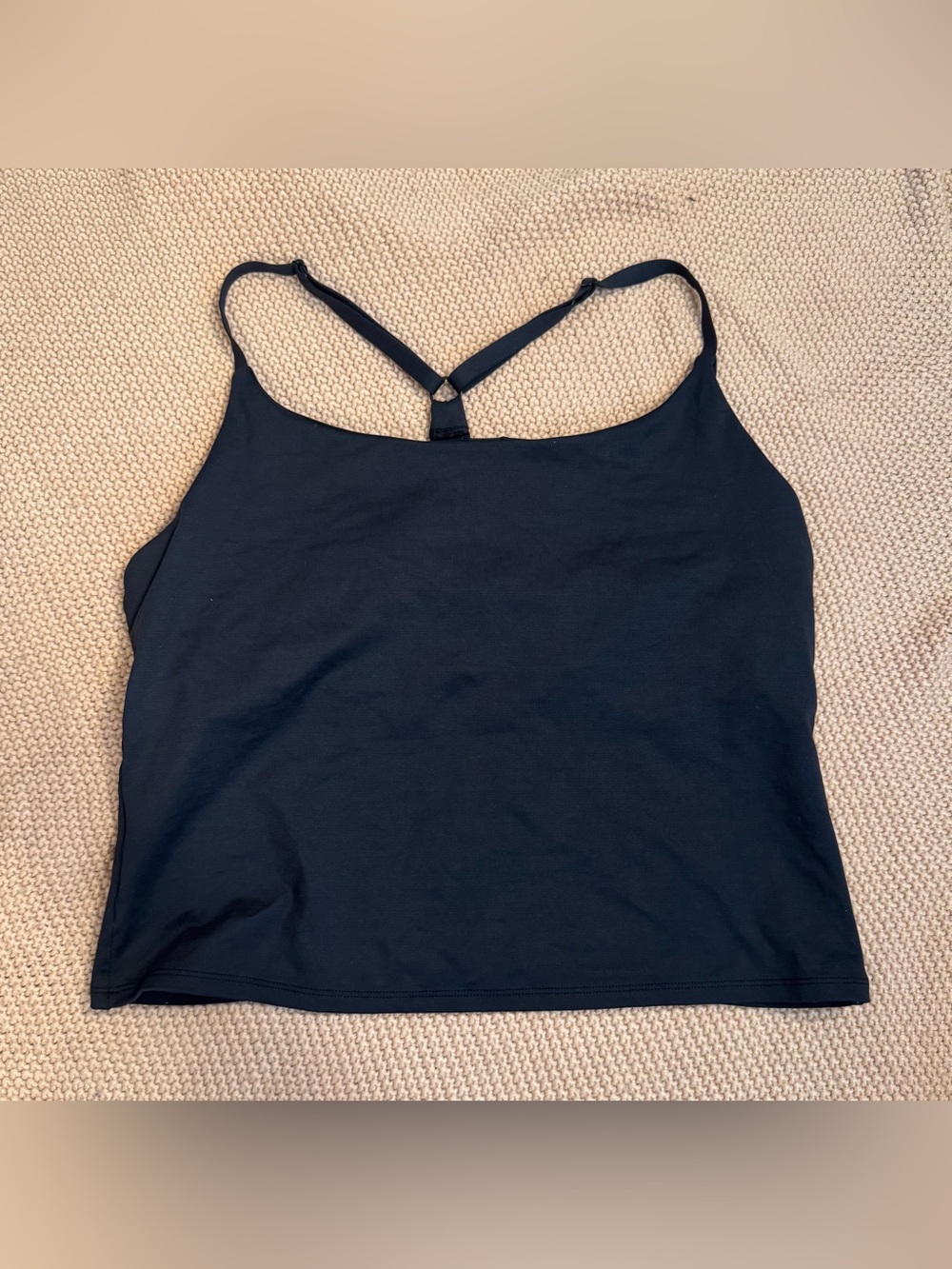 Outdoor Voices Workout Athletic Top size XL Black